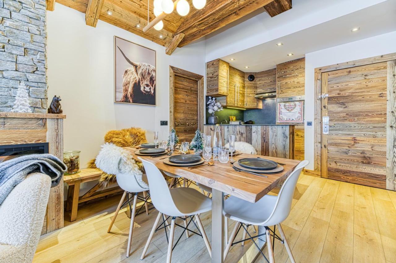 Appartement Style Chalet 5* Vue Mont-Blanc - Arc 1950 Les Arcs  Exterior foto
